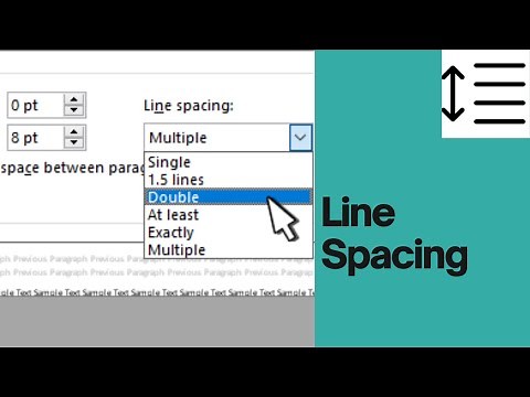 Types of Line Spacing| CSEC EDPM