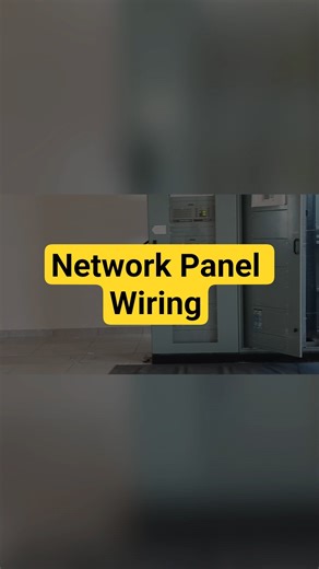 Network Panel Control System | Network Panel Wiring | #networkpanel #sunnyknowledge