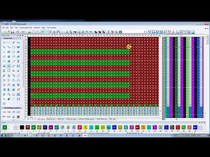 How to create a JERSEY Sweater Part3 in Hq-pds Software ?/HQ-PDS Program/ Design/Jacquard Design