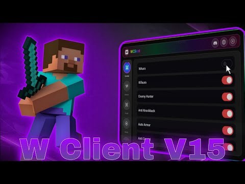 ✅ W Client For MCPE 1.21.130 Version - Latest Version 🔥