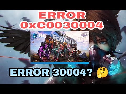 Fortnite Error 30004 🤔 I solución Al Problema 0xC0030004 I 2024