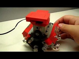 LEGO Big Block V8 INSTRUCTIONS by: Legomaniacman