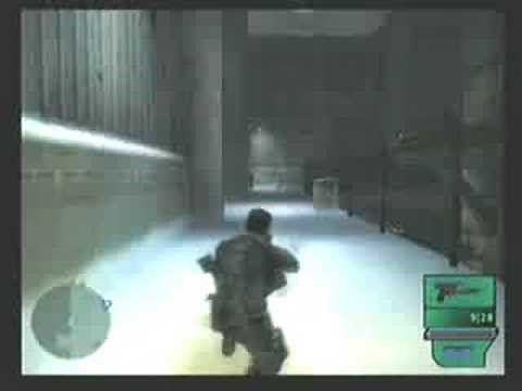 Syphon Filter Dark Mirror (PS2) - Stealth Kills on Level 1-1