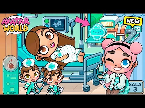 Unlock the NEW HOSPITAL 🏥 Visit the NEW UPDATE! Avatar World | Alicia Gameplay 🩷