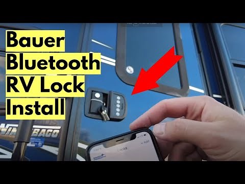 Bauer Bluetooth RV Keyless Lock Unbox and Install