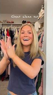 Should I sell my clothes?? #clothes #organizing #homeorganizing #couple #springcleaning #satisfying