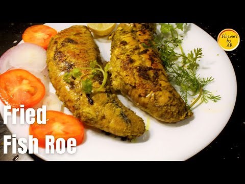 How to Cook Fish Eggs | Fried Fish Eggs (Gaboli Fry) | Fish Roe Recipe