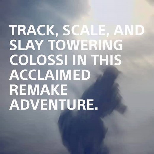 34K views · 423 reactions | As big as mountains ⛰️ As fast as the wind ️ There's till time to stand in the Shadow of the Colossus and face sixteen behemoths with this month's PS Plus adventure: https://play.st/sotc | PlayStation Europe | Facebook