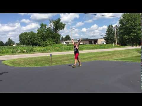 Overhead Barbell Walk