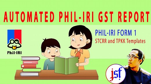 Automated Phil-IRI Form 1A & 1B Templates | SY 2025-2026