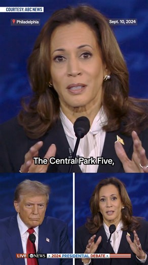 127K views · 3.6K reactions | Kamala Harris responds to Donald Trump’s comments on her race, bringing up his past rhetoric about former President Obama and the exonerated Central Park Five. https://nbcnews.to/3Tq60Up | NBC News | Facebook