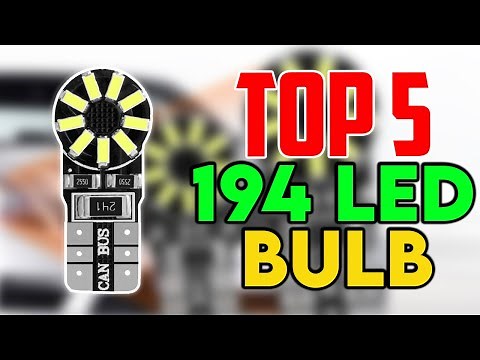 ✅ Top 5 Best 194 LED Bulbs | Super Brightest 194 LED Light