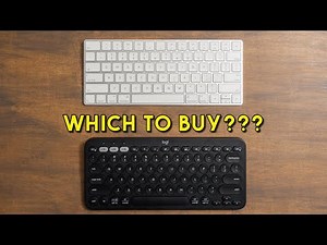 Apple Magic Keyboard vs Logitech Pebble Keys 2 K380S