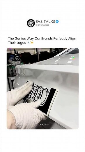 This Is How Car Makers Align Logos With 100% Accuracy 😱