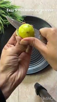 Easy 5 Min Manicure Scrub at Home 💅✨ | Soft & Clean Hands #homemade #manicure