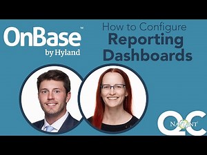 How to Configure a Reporting Dashboard to Open a Document in OnBase By Clicking a Row
