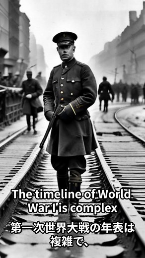 WWI 第一次世界大戦の時系列 #歴史 #第一次世界大戦 #戦争 #history #WWI