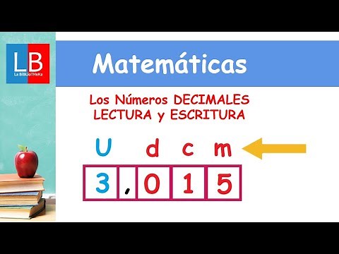 Los Números DECIMALES. LECTURA y ESCRITURA ✔👩‍🏫 PRIMARIA