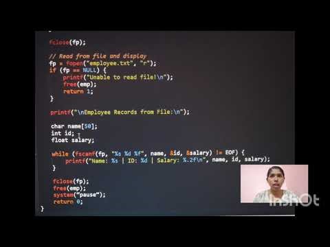 File management system using dynamic memory allocation