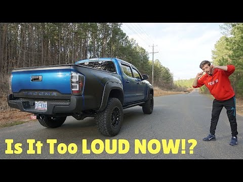 MBRP Exhaust Sound! | 3RD Gen Tacoma