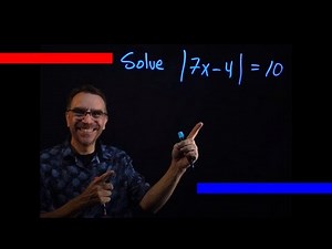 Absolute Value Equations