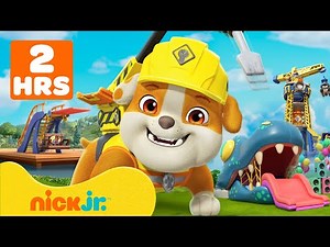 Rubble | As Maiores Construções do Rubble em Angra do Construtor! com Wheeler & Charger | Nick Jr.