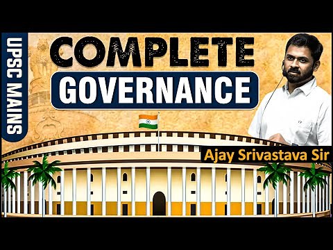 Complete Revision of Governance for UPSC By AJAY SRIVASTAVA Sir | UPSC Mains GS Paper -2 | OnlyIAS