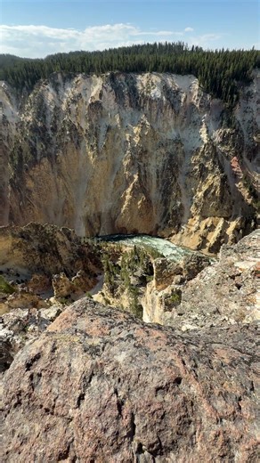 イエローストーンの滝 #世界一周 #travel #ワールド探訪 #mountains #新世界 #海外チャレンジ #海外一人旅 #nature