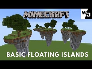 Minecraft: How To Build Basic Floating Islands