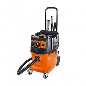 Fein Turbo II X AC PRO Set HEPA Wet/Dry Dust Extractor with Automatic Filter Cleaning - 9.2-Gallon Capacity, 153 CFM Suction, Includes Hose, Filter and Accessory Kit - 92030070990