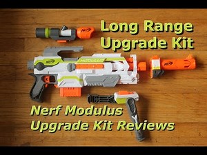[Review] Nerf Modulus Kits: Long Range Upgrade Kit - Unboxing, Review, and Sniper Firing Test