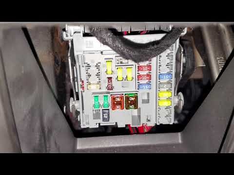 CHEVY Cruze Radio Fuse Location