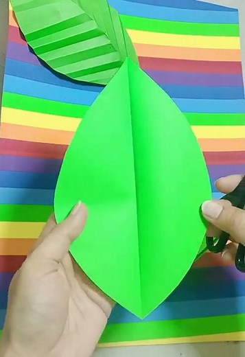 How to make paper leaves | easy Paper Leaf Making DIY