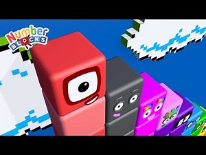 Learn Big Numbers with Numberblocks Cube 1 to 100 | Fun Math for Kids! 🚀