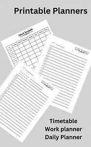 Daily Work Planner - Etsy