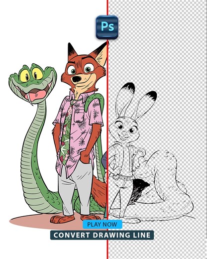 Graphic Designer on Instagram: "Adobe Photoshop 2026 Tutorials - Tips for convert Drawing to Black lines . . Follow for more tutorial @graphicinfluence01"