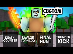 I USED CUSTOM MOVESETS IN A PUBLIC SERVER.. (The Strongest Battlegrounds)