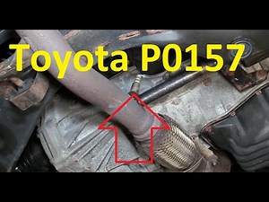 Causes and Fixes Toyota P0157 Code: O2 Sensor Circuit Low Voltage (Bank 2 Sensor 2)