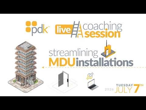 PDK Access Control Coaching: Streamlining MDU Installations