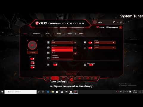 MSI® HOW-TO use Dragon Center 2.5 (Win32)
