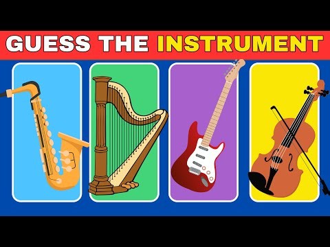 Guess the Musical Instrument by the Sound 🎹🥁🎶 | Musical Instruments Quiz