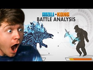 Reacting to GODZILLA vs KONG the BATTLE ANALYSIS!