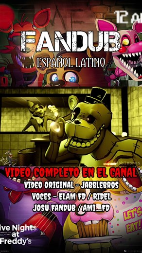 Five Night At Freddy's WAZZUP! - Part 3 //Fandub Spanish Latin// #shorts #fandub