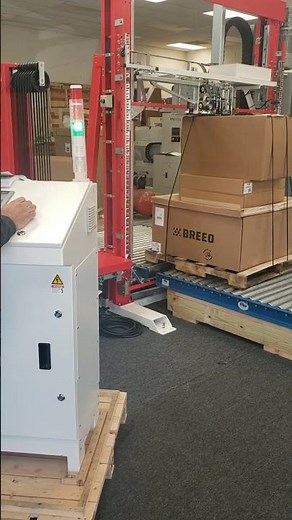 Pac Strapping Products, Top Seal Pallet Strapping Machine