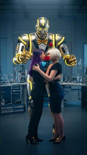 Option 2 When a Robot Falls in Love with a Girl 🤖❤️ | Sci-Fi Emotional Story