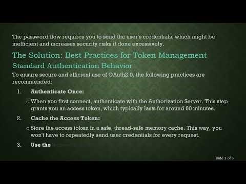 Is It Bad Practice to Call OAuth2.0 Password Flow for Every Request?