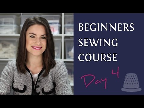 Beginners Sewing Course - Day 4 (zigzag stitches)