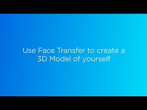 Use your Photo to create a New 3D Character