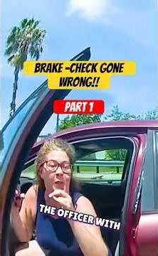 Karen Brake-Checks Driver & Gets Arrested! Wild Road Rage Caught on Camera #RoadRage #Karen #Arrest