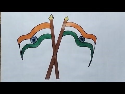 How to draw national flag of India |National flag drawing | National flag |Draw flag